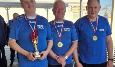 Celjani osvojili prvo mesto v pikadu 