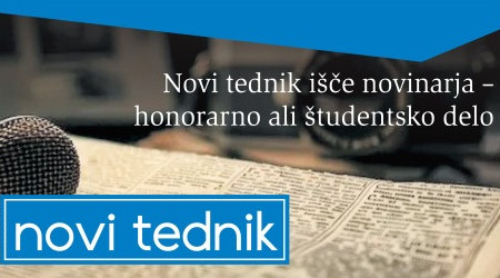 Novi tednik zaposlitveni oglas