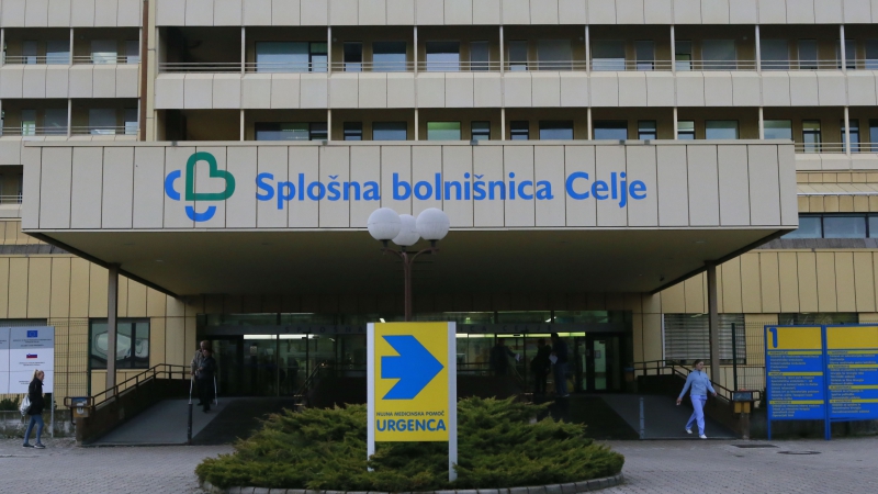 Voda zalila celjsko bolnišnico