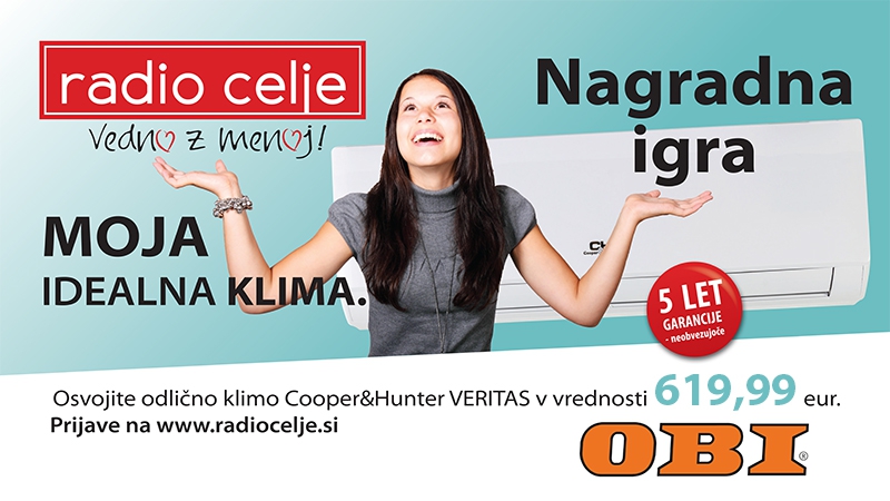 Moja idealna klima z Radiem Celje in s trgovskim centrom OBI