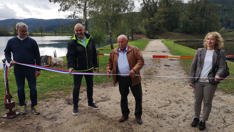 V Radečah odprli didaktično pot v okviru projekta Posavski ribji krog 