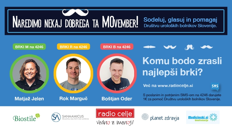 Naredimo nekaj dobrega ta MOvember!
