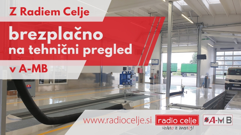 Z Radiem Celje brezplačno na tehnični pregled v A-MB!
