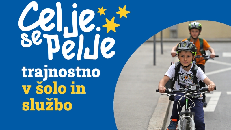 Celje se pelje trajnostno s kolesom v šolo (in službo)!