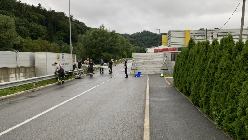 Poplavni val pričakujejo v Celju in Laškem
