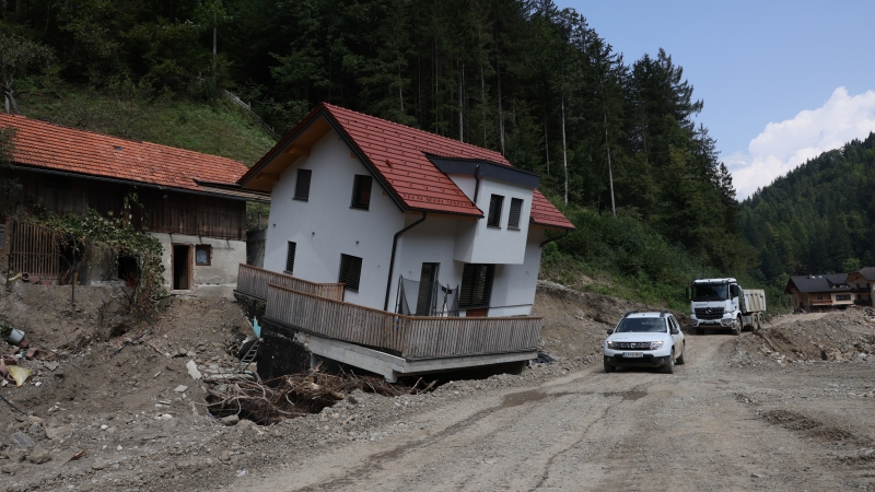 V Savinjski dolini spet možnost poplav in plazov