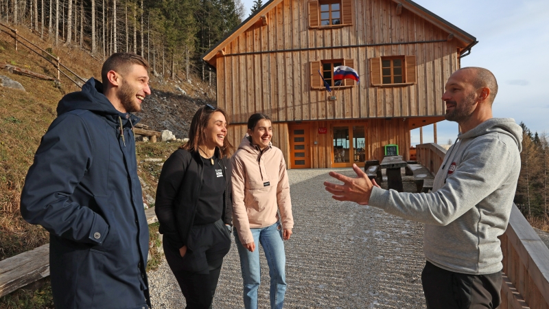 Kamp Menina odpira vrata Mozirske koče