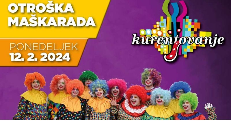 Ponedeljek prinaša otroško maškarado Društva prijateljev mladine Ptuj Ponedeljek prinaša otroško maškarado Društva prijateljev mladine Ptuj