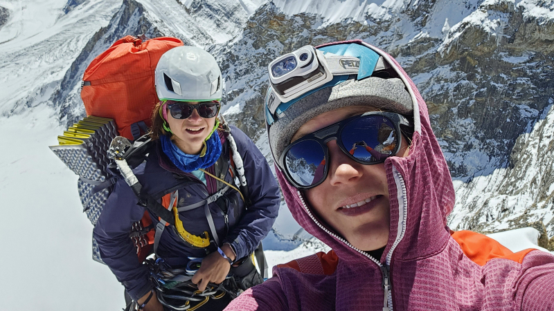 Sledili soncu v nesvojenih himalajskih smereh