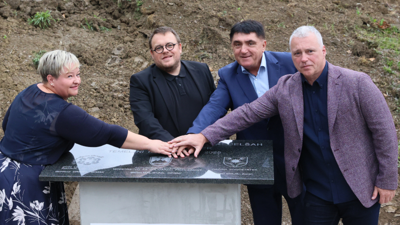 Položili temeljni kamen za enoto doma starejših v Podčetrtku