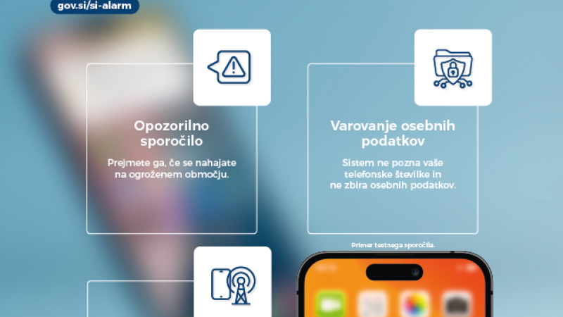 V soboto bo na telefonih zazvonil alarm