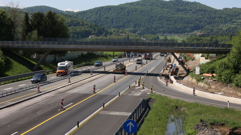 Izvoz z avtoceste v Slovenskih Konjicah spet zaprt